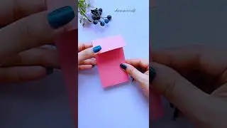 Easy paper craft idea #satisfying #youtubeshorts #shorts