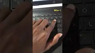 Windows Shortcut (win+I) #youtubeshorts #trending #windows #shorts
