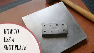 How To Use A Shot Plate | Metalsmithing Jewelry Tutorials