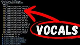 Free Vocal Sample Pack - Vocal Philosophy - Royalty Free Vocals - || By Functionloops