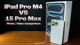 iPad Pro 2024 M4 vs iPhone 15 Pro Max Camera Test - Professional Camera Review - Who Wins?