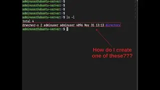 Create a Directory | Linux Files and Directories | One Command