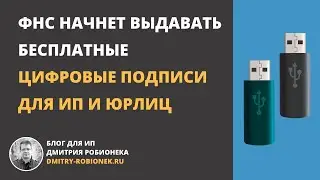 ФНС начнет выдавать бесплатные цифровые подписи для ИП и юрлиц