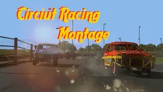 Beam.NG Circuit Racing Montage ( Best hits and smashes) + Bonus clips from the dirt track