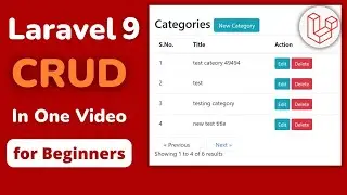 Laravel 9 CRUD Tutorial For Beginners | Laravel 9 Step By Step | Laravel 9 Tutorial || code timer