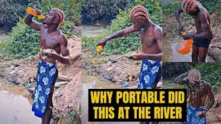 Nigerian Singer Portable Did This at The River, Everyone is Shocked 😯😳