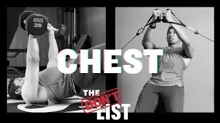 Some Chest Workouts Aren't Effective , Try THESE Alternatives | The Don't List | Men's Health Muscle