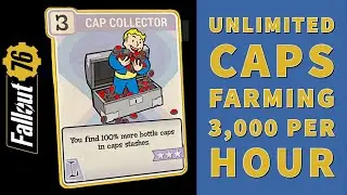 The Best UNLIMITED CAPS 💰💰💰 Farming Method - Fallout 76 Steel Dawn