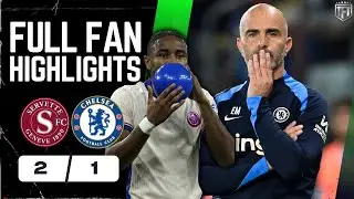 Chelsea LOSE BUT SCRAP THROUGH! Servette 2-1 Chelsea Highlights