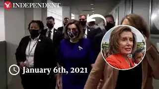 New Jan 6 footage reveals Nancy Pelosi’s fury with Trump after Capitol riot