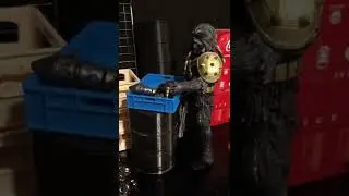 Star Wars black series action figure black Krrsantan boba fett galaxy’s edge Bantu custom coke cola