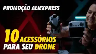 10 ACESSÓRIOS INCRÍVEIS para seu DRONE na nova PROMOÇÃO do ALIEXPRESS