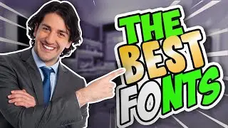 BEST FONTS FOR YOUTUBE THUMBNAILS! 2020 EDITION