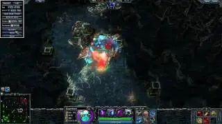 Heroes of Newerth - Anti-mage/Magebane with 7 orb effects vs. 100+ NC/Roshan
