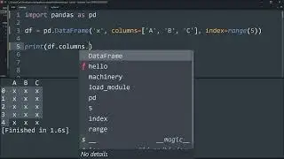 Get a list from Pandas DataFrame column headers