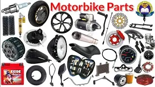 Motorbike Parts | Motorbike Parts Name In English With Pictures | Easy English Learning Process