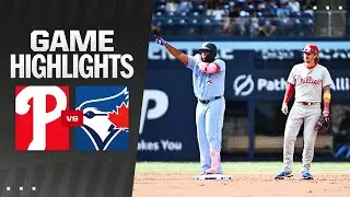 Phillies vs. Blue Jays Game Highlights (9/4/24) | MLB Highlights