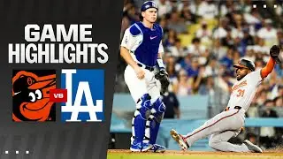 Orioles vs. Dodgers Game Highlights (8/28/24) | MLB Highlights