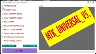 Mediatek Universal tool |MTK frp lock remove tool | MTK factory reset