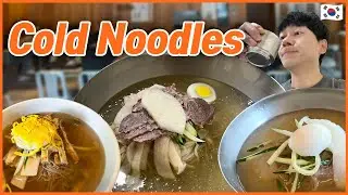 Korea's Cold Noodles, Naengmyeon (3 places)