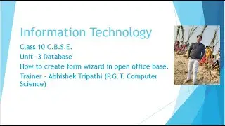 how to create form wizard in open office base # form wizard in database in open office base