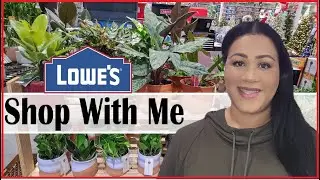 Lowes Shop With Me|Christmas finds #plants #shopping #lowes #shopwithme #new #christmas