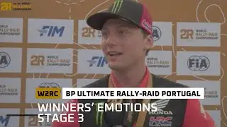 Winners' Emotion - Stage 3 BP Ultimate Rally-Raid Portugal - #W2RC