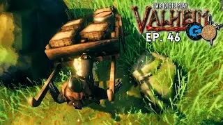 Carts Are JERKS | Two Idiots Play Valheim | Ep. 46 | w/ Glitchy