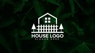 House logo design basic to advance in 2022 #viral #logo #house #2022 #illustrator