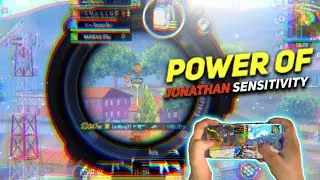 🇮🇳Power of Jonathan new sensitivity | low end device bgmi montage | 30fps Bgmi Montage