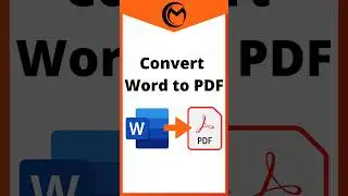 How to Convert Word to PDF