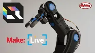 Make: Live - Connecting a Robot to the Internet!