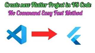 How to create new flutter project in VS Code | Visual Studio? Create new flutter project in VS Code