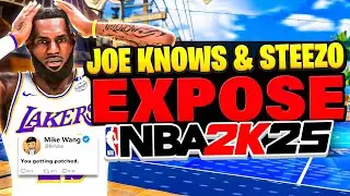 2K25 UPDATE 🔥 joe knows & steezo expose nba 2k25