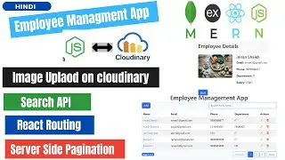 Build an Employee Management App with MERN Stack: Image Upload, Search, Pagination & Routing