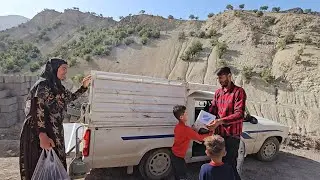 A difficult challenge to access water.  Babak managed to bring drinking water to the village house