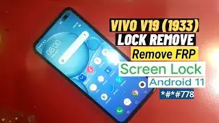 Vivo v19 hard reset and frp bypass | Vivo 1933 Unlock | Vivo V19 Google Acoount Unlock