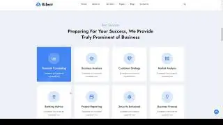 Bilent - Business Consulting WordPress Theme multipurpose finance
