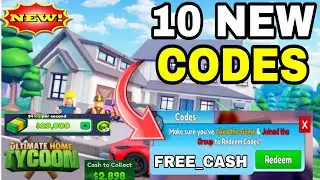 *NEW* ALL WORKING CODES FOR ULTIMATE HOME TYCOON IN 2024! ROBLOX ULTIMATE HOME TYCOON CODES