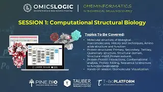 Session 1: Computational Structural Biology of Cheminformatics  for Biomedical Drug Discovery