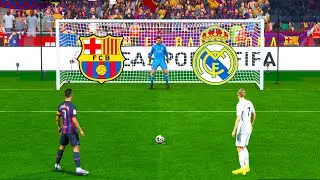 FIFA 23 ! BARCELONA VS REAL MADRID I PENALTY SHOOTOUT ! PC NEXT GEN! 4K