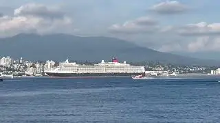 Queen Elizabeth, departs, Vancouver, September 9, 2024