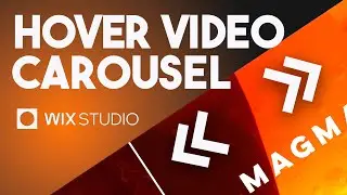 Hover Video Carousel in Wix Studio