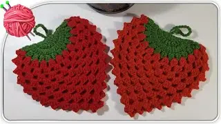 Прихватка, вязаная крючком – мастер класс.