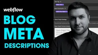 Webflow SEO Title & Meta Descriptions ( For Blogs)