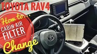 2019 - 2021 Toyota Rav4 Cabin Air Filter Replacement / Change