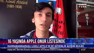 Apple'ın açığını bulan Yiğit Can'a para ödülü ! Onur listesine de eklenecek !