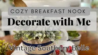 Cozy Breakfast Nook Decorate with Me