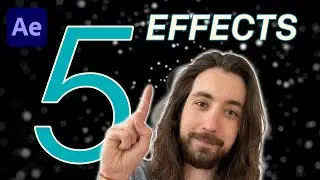 Top 5 Underrated Effects in After Effects