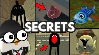 😱 ALL SECRETS IN CHICKEN GUN NEW EASTER EGGS IN CHICKEN GUN Dragon Dude 666